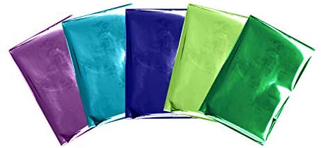 Mercurius Kite Paper, Assorted Colors, 100 Sheets, 6.25 Square