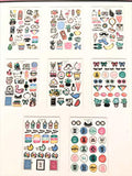 All The Fun Things Sticker Book, 180 pcs, Phrases, Icons, Words, Trending